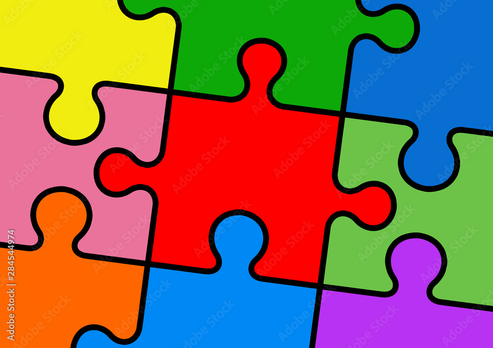 gz406 GrafikZeichnung - english colourful puzzle icon - problem solved: (great idea / solution) - simple template - A3 A4 - poster xxl g8435 gz406 GrafikZeichnung - english colourful puzzle icon - problem solved: (great idea / solution) - simple template - A3 A4 - poster xxl g8435