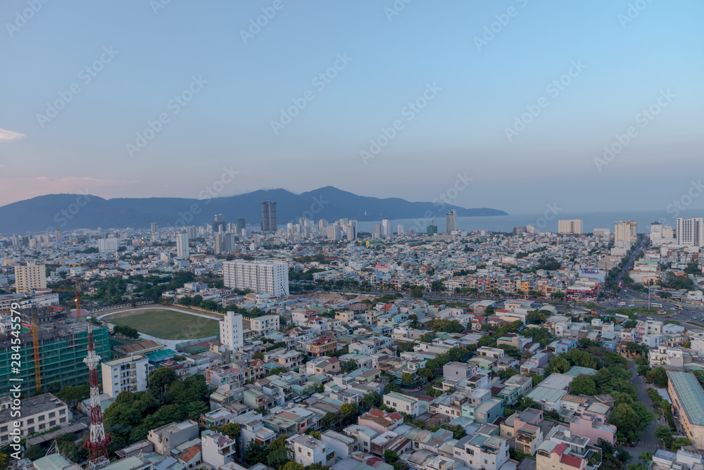Nightlife Business District of Da Nang City May 2018