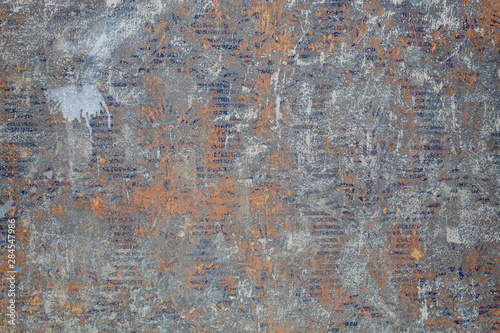 Old Weathered Damaged Concrete Wall Texture