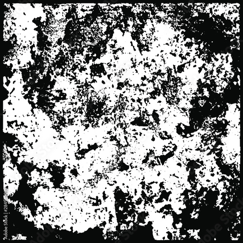 Wallpaper Mural Grunge is black and white. Abstract dark texture. The pattern is monochrome for the backdrop. Chaotic dirty spots Torontodigital.ca