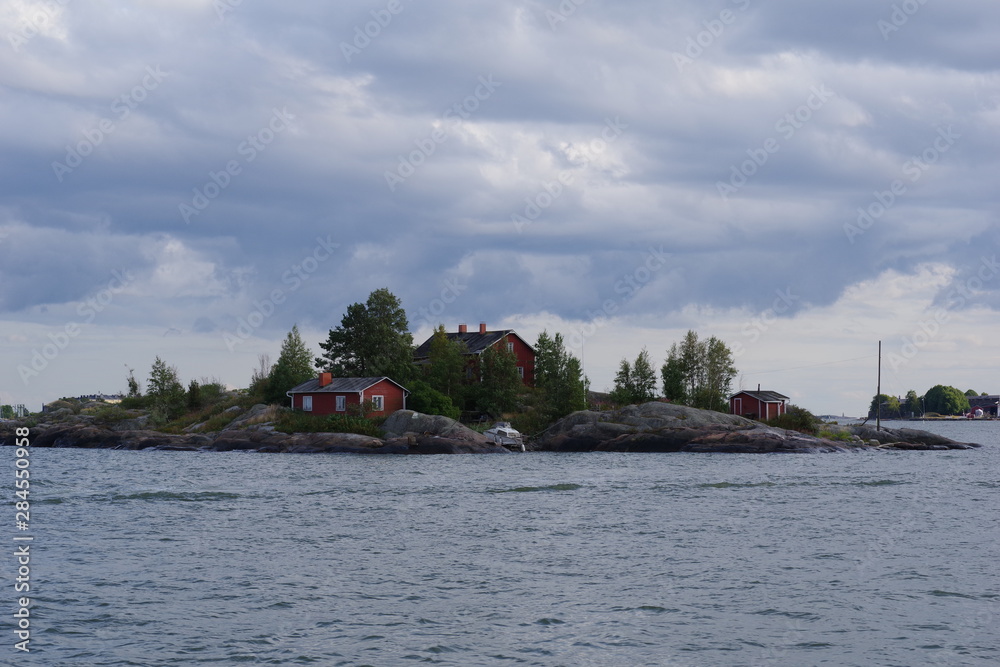 Île au large d'Helsinki Île au large d'Helsinki