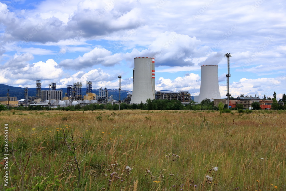 Coal Fired Power Plant near Most, Czech republic