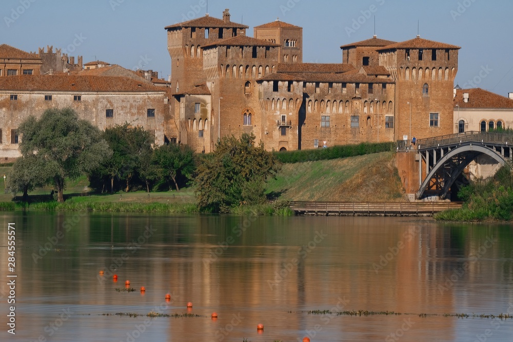 View of the city of Mantua
