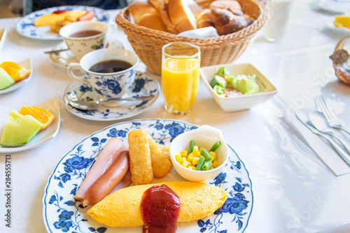 ある日の朝食