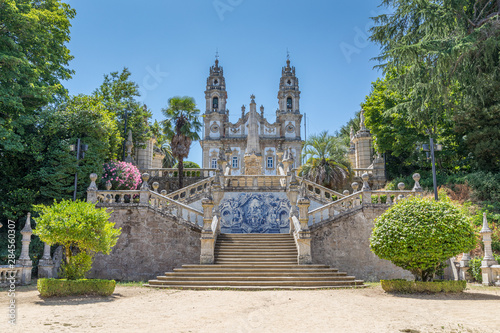 Sanctuaire Nossa Senhora dos Remédios à Lamego, Portugal photo