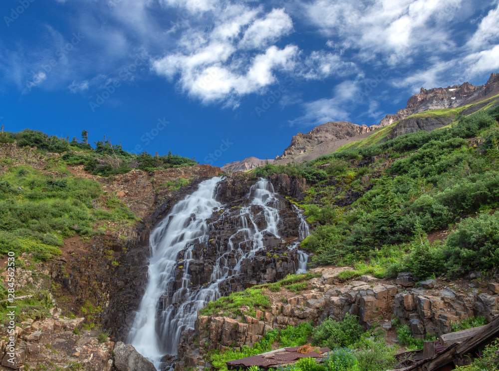 Twin Falls at Yankee Boy Basin, Colorado #6