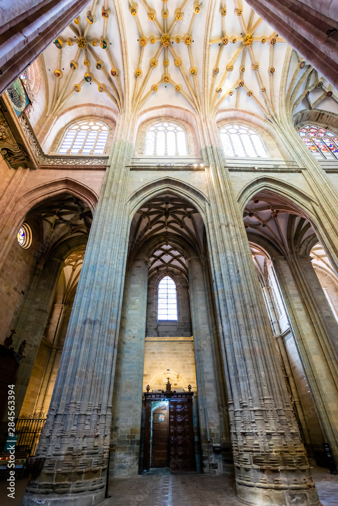 Astorga gothic cathedral, León, Spain