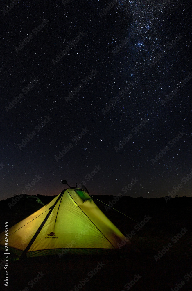 Barraca céu estrelado