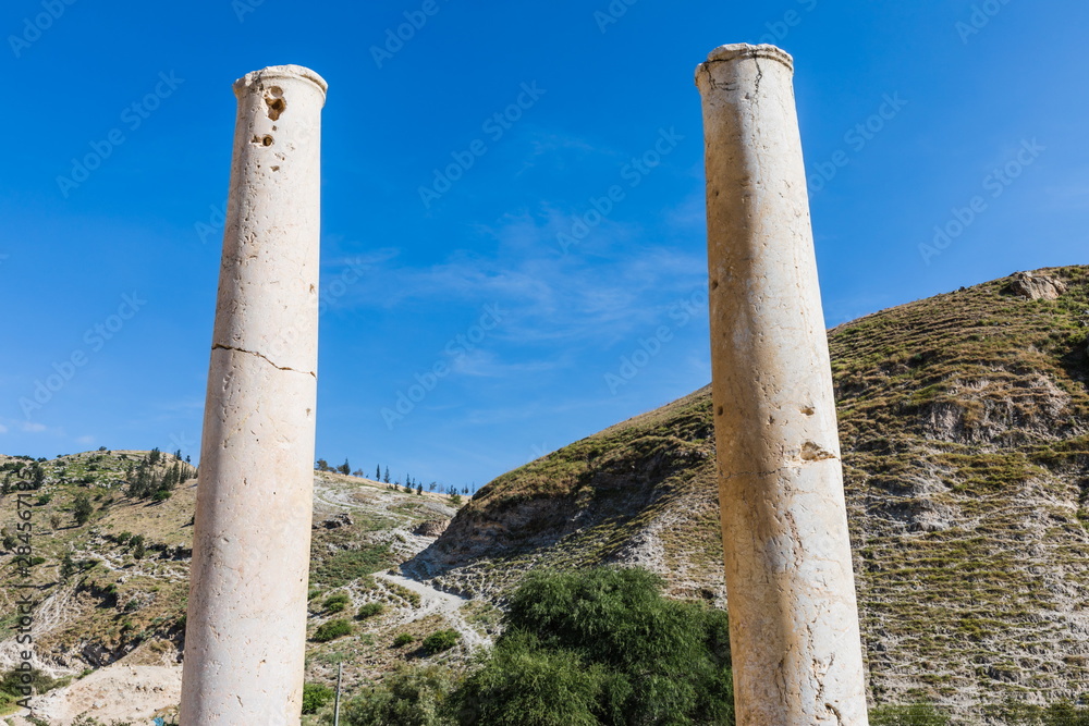 Pella is one of ten Decapolis cities that were founded during the Hellenistic period and became powerful under Roman jurisdiction. Jordan Pella is one of ten Decapolis cities that were founded during the Hellenistic period and became powerful under Roman jurisdiction. Jordan