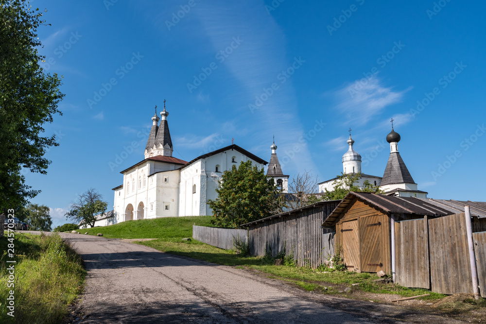 Ferapontov Belozersky monastery. Monastery of the Russian Orthodox.Church. Russia
