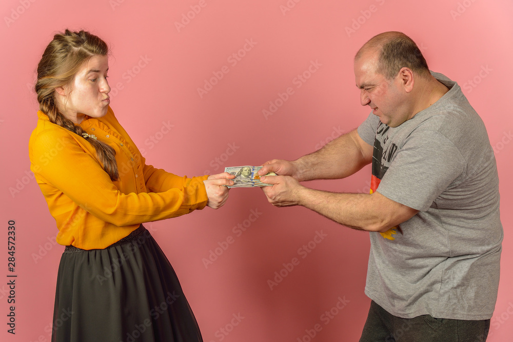 A wife takes money from her husband and wants to receive a gift. Greed in the social sphere. Lack of funds for family conflicts. A wife takes money from her husband and wants to receive a gift. Greed in the social sphere. Lack of funds for family conflicts.