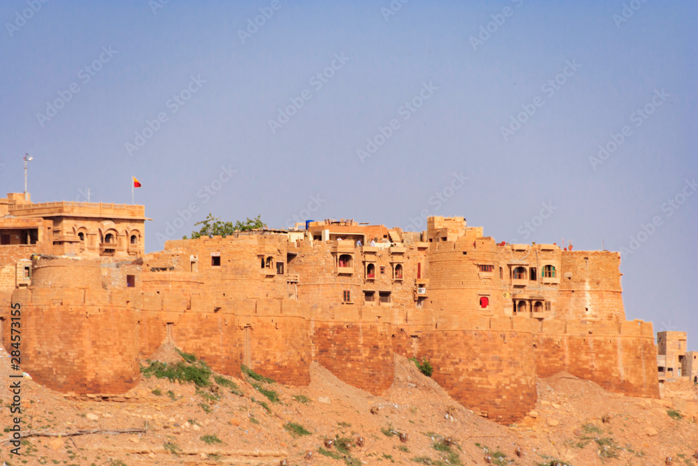 Jaisalmer,India.9,2007;Different Parts of Golden Fort of Jaisalmer