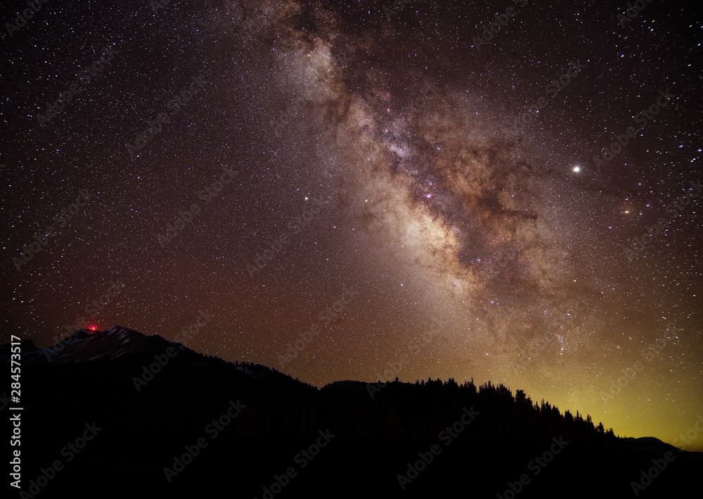 Milky Way Over Mammoth Mountain Milky Way Over Mammoth Mountain