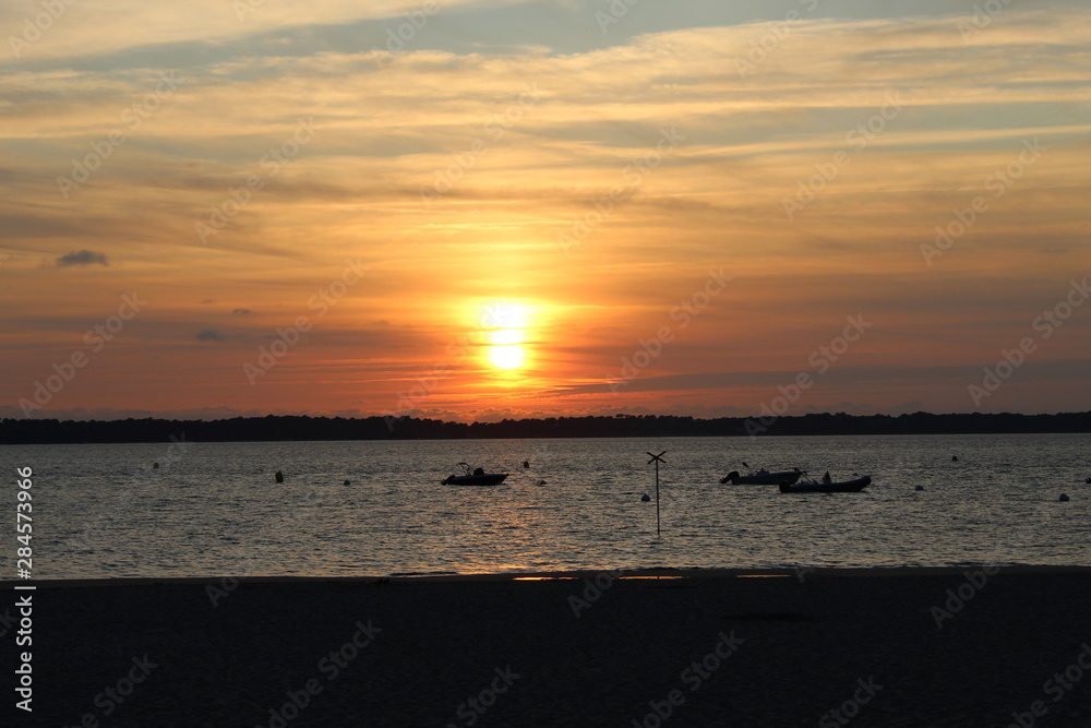 Naklejka premium ARCACHON_PLAGE_PEREIRE