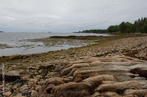 Cloudy Day, Gouldsboro Bay, Maine photo