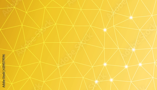 Low poly layout. For your wallpaper, advert, banner, poster. Vector illustration. Creative gradient color