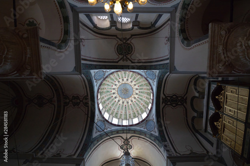 dome of molla zeyrek mosque in Istanbul photo