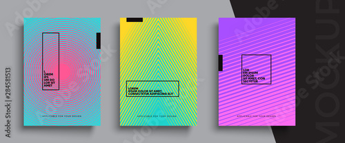 Modern abstract covers set. Cool gradient shapes composition. Frame for text Modern Art graphics. design business cards, invitations, gift cards, flyers ,brochures, banner