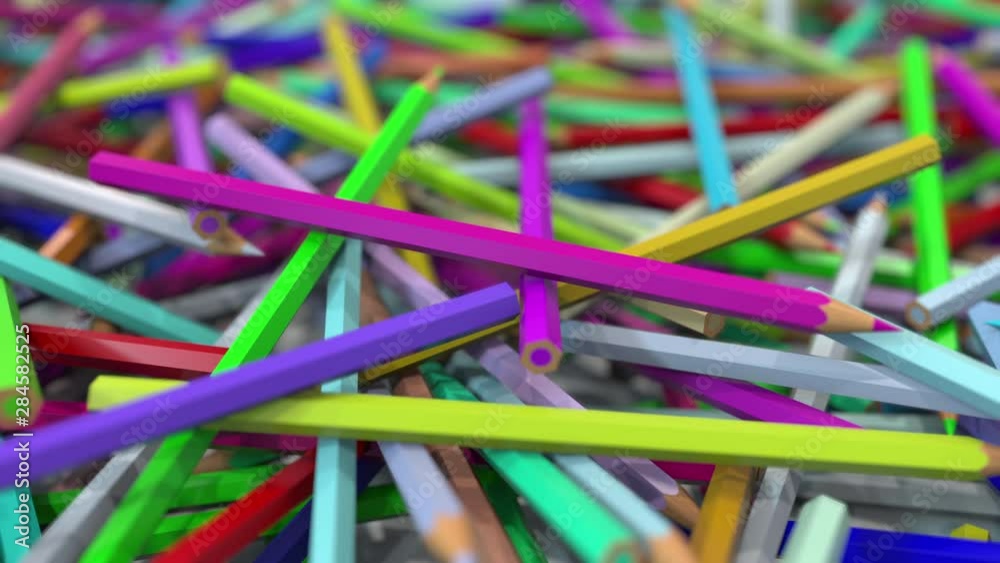 Big pile of color pencils Big pile of color pencils