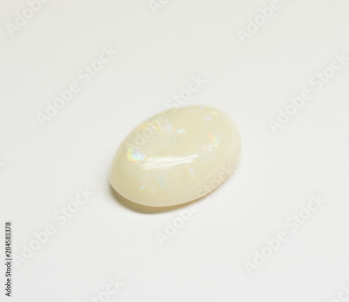 Opal from Australia cabochon cut gemstone