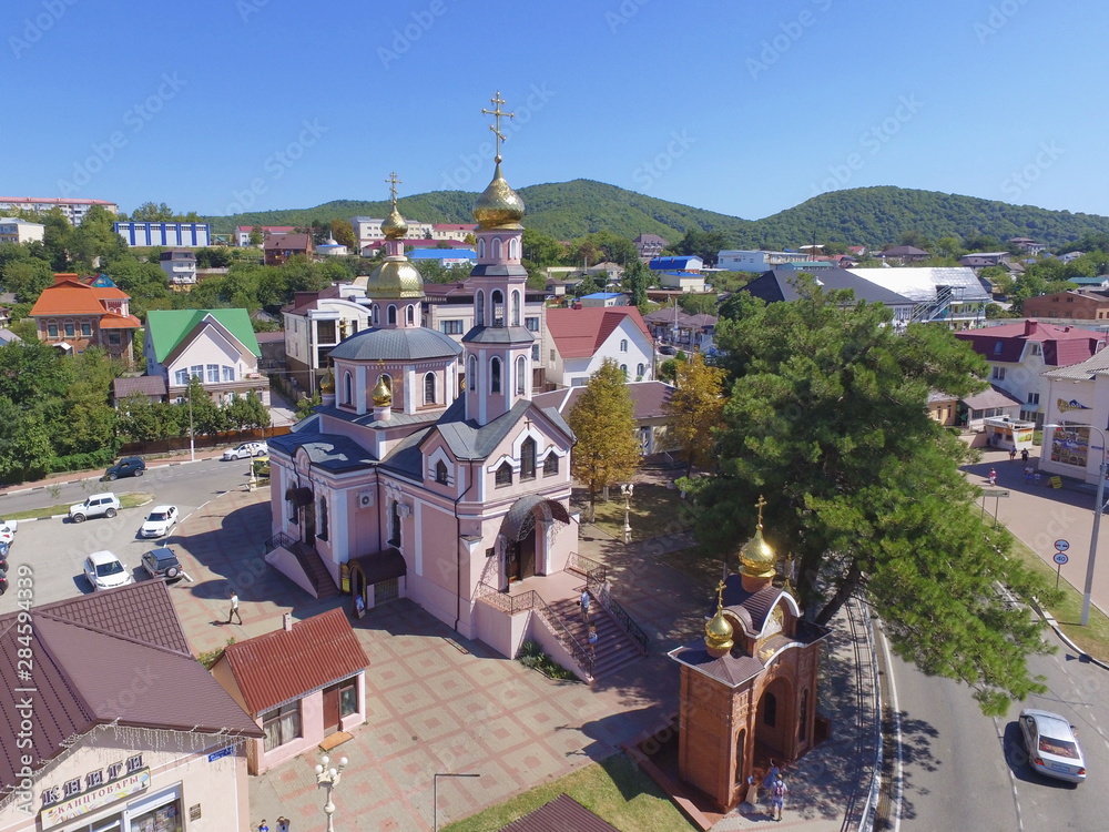 Svyato-Nikolsky Temple, the village of Arkhipo-Osipovka, Krasnodar Krai, Russia