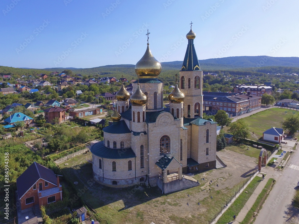 Trinity Church, the village of Goryachy Klyuch, Krasnodar Krai, Russia