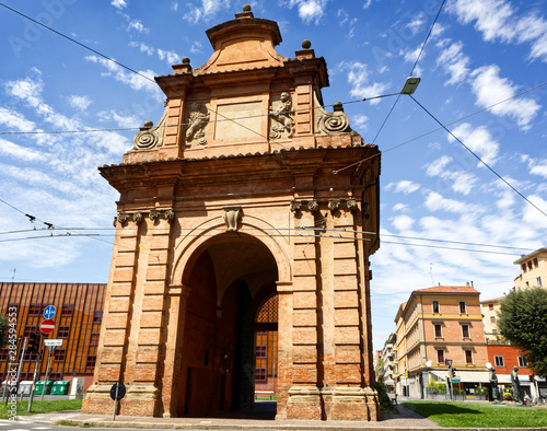 Papier peint The old city gate of Lame in Bologna, Porta Lame