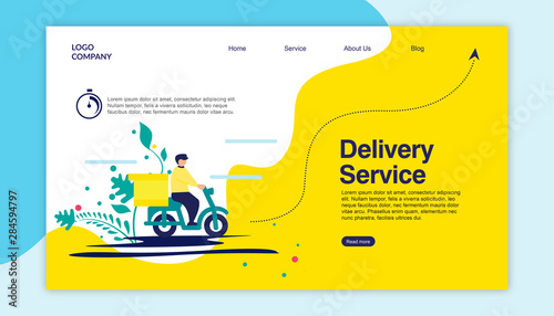 Landing Page Delivery Service