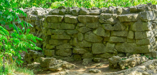 Stone Rock Wall