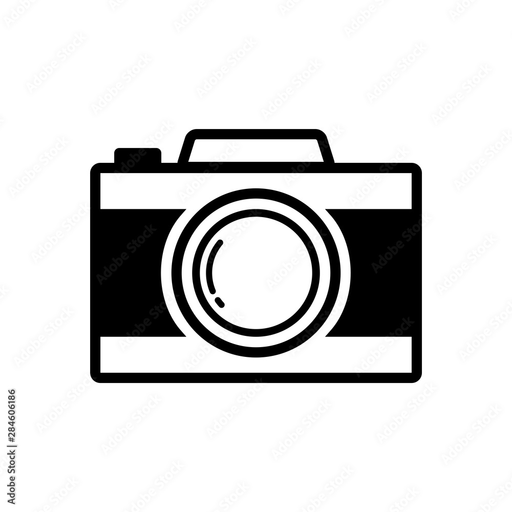 camera - photography icon vector design template camera - photography icon vector design template
