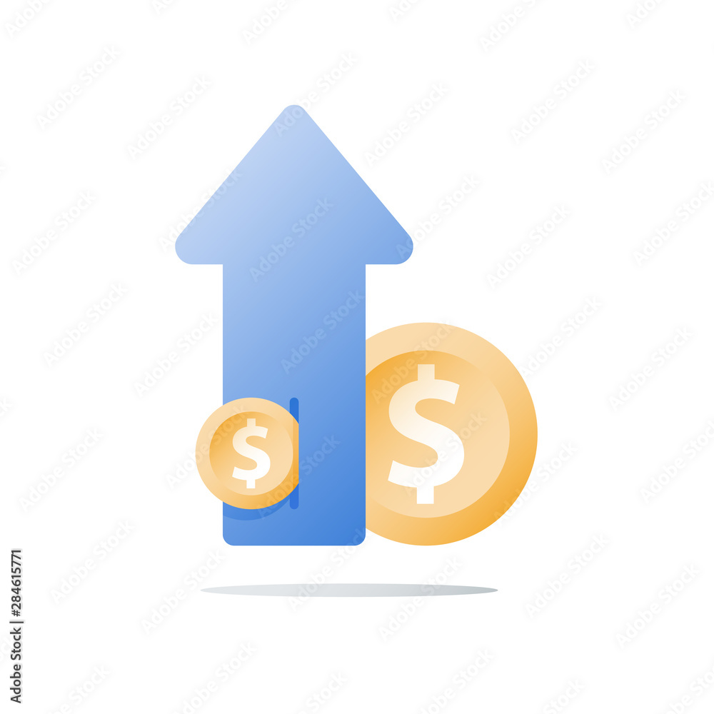 Income growth, invest fund, revenue increase, return on investment, long term wealth management, more money, high interest Income growth, invest fund, revenue increase, return on investment, long term wealth management, more money, high interest