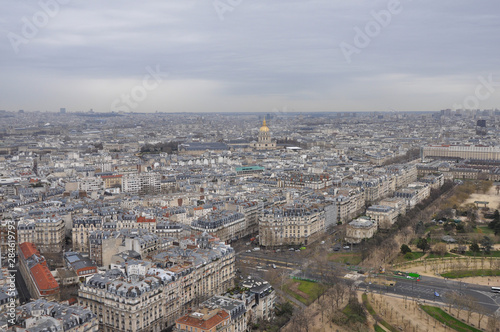 Aerial view of Paris © Silvia Crisman