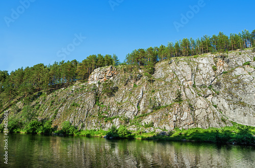 Rocky river Bank
