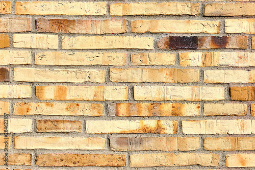 Background from a fine brown brick wall