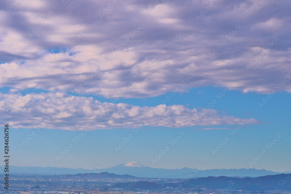 風景 冬 みかも山頂から 杤木 風景 冬 みかも山頂から 杤木