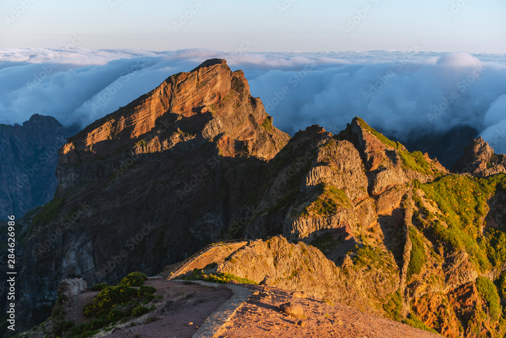 Madeira Island mountains