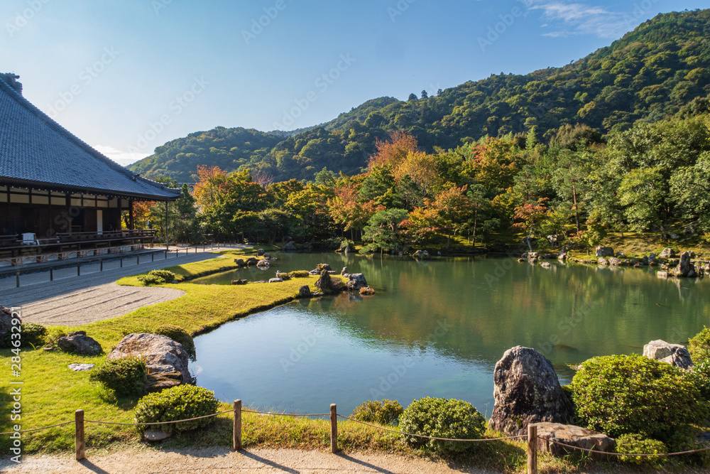 Fototapeta premium Refreshing summer in Kyoto,Japan