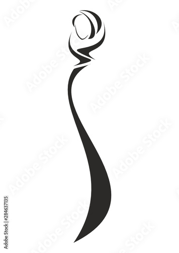 beauty, girl, fashion, model, fashion,, style, figure, sport, fitness, dress, catwalk, silhouette, gracehook, fishing, hairstyle, figure, couturier, dressisolated, white,  sharp,