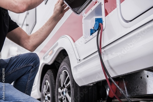 RV Park Electric Hookup photo