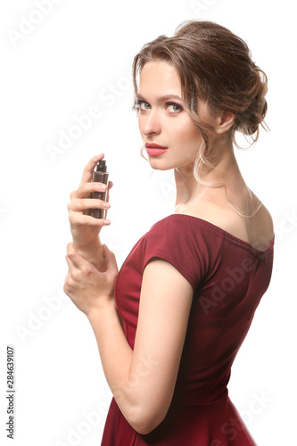Beautiful young woman with ...