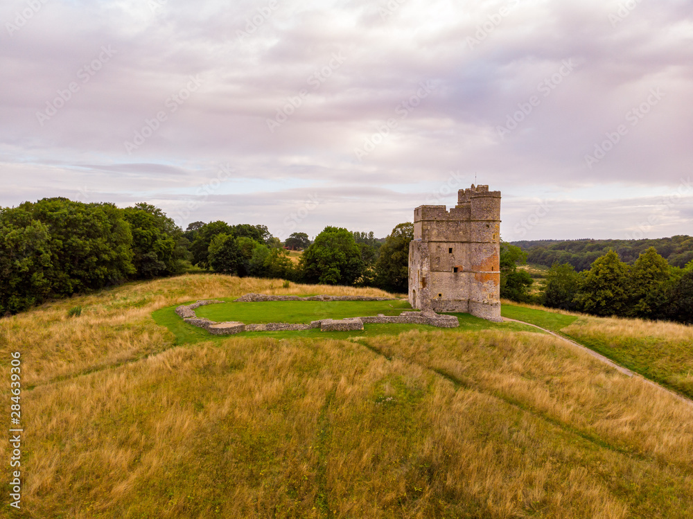 Donnington Castle near Newbury in West Berkshire