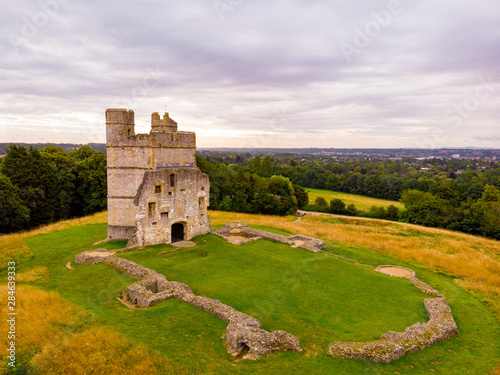 Donnington Castle near Newbury in West Berkshire