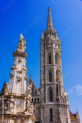 Matthias Church on the Castle hill in Budapest  Hungary