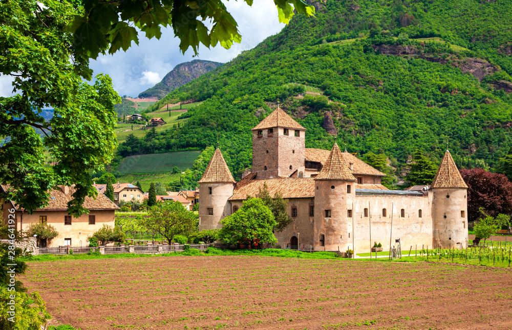 Maretsch Castle (Castel Mareccio)  is a castle located in the historic center of Bolzano, South Tyrol, northern Italy.