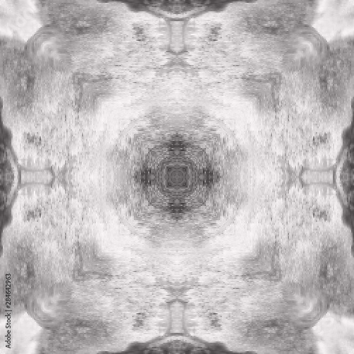 Halftone grey ornament, winter pattern. Drawing vintage style. Grunge texture. Festive greeting card. Abstract art background. Modern symmetric pattern. Festive art backdrop. Creative vector element