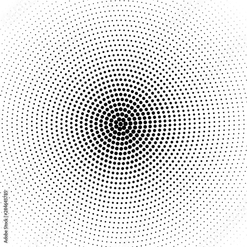 Black  dots on white background 