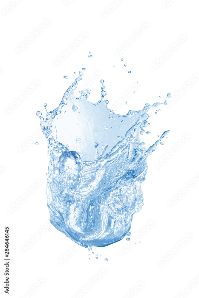 Water splash,water splash isolated on white background,water