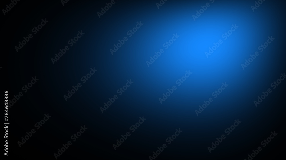 Fototapeta premium Abstract blue and black background