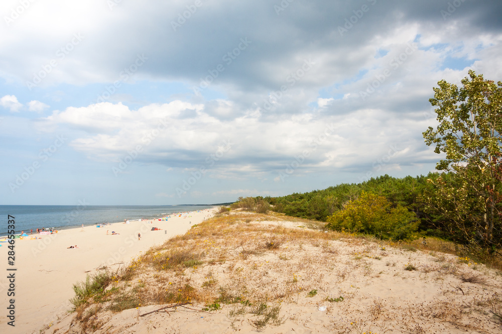 Bałtycka plaża 