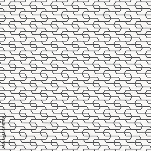 Linear vector pattern, repeating thin line décor for clean background. Pattern is clean for design, fabric, wallpaper, printing. Pattern is on swatches panel.
